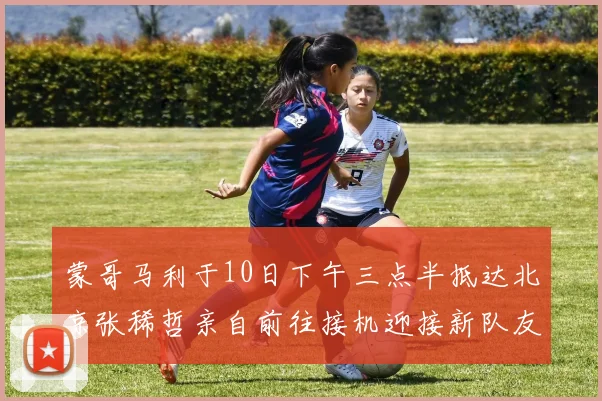 蒙哥马利于10日下午三点半抵达北京张稀哲亲自前往接机迎接新队友